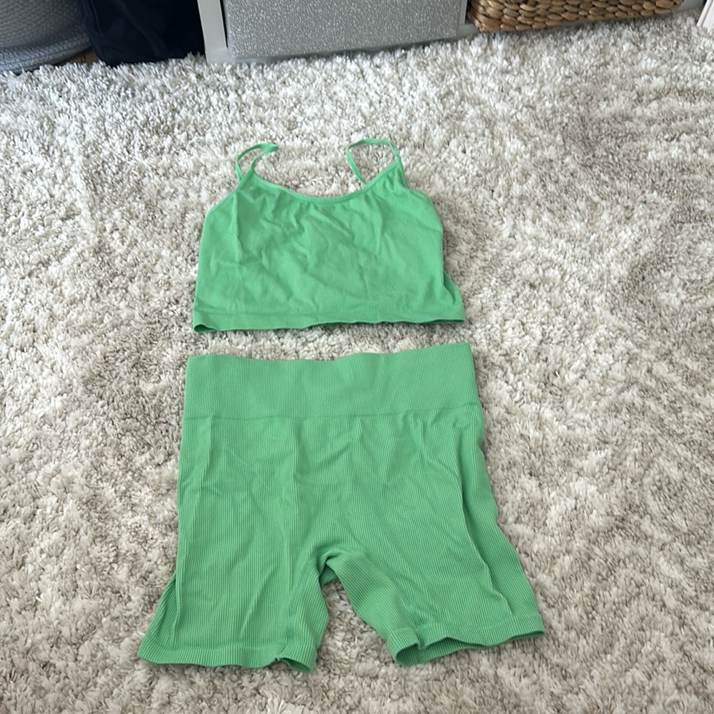 Matching green set!